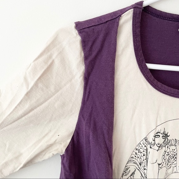 🔮Purple Dreams Graphic Mid Sleeve Tee - Picture 5 of 9